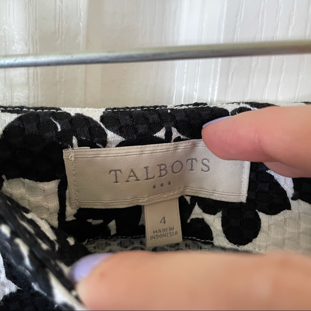 Talbots Patterned Skirt - Picture 4 of 5